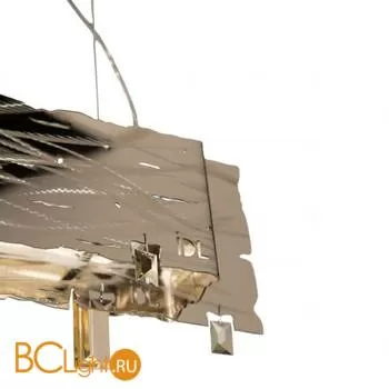 Подвесной светильник IDL Castle 602/110X7 striated pure steel - Фото 0