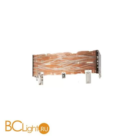 Настенный светильник IDL Castle 602/A30X10 striated copper