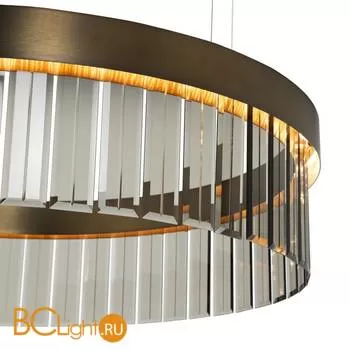 Подвесной светильник IDL Cesare 632/110 brushed bronze + bronze - Фото 1