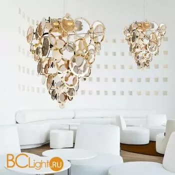 Подвесной светильник IDL Charleston 566/5 light gold - Фото 0