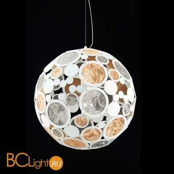 Подвесной светильник IDL Charleston 567/72/E velvet white