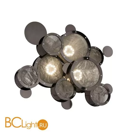 Настенно-потолочный светильник IDL Charleston 566/3A-PF black nickel