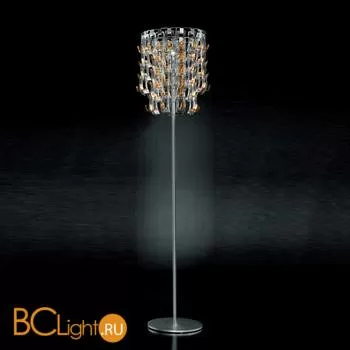 Торшер IDL Crocus 412/1P CRYSTAL / AMBER COLOUR