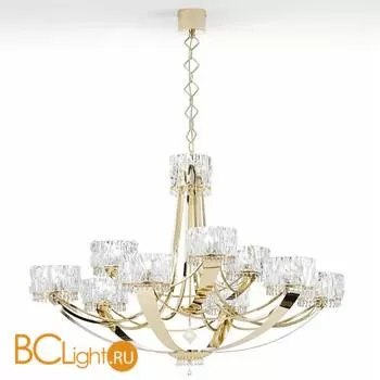 Люстра IDL Crystal blade 512/6+3 Light gold