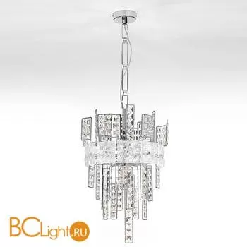 Подвесной светильник IDL Crystalline 493/6 chrome / transparent glass