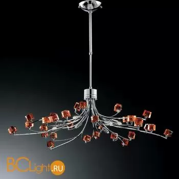 Люстра IDL Dado 371/6S orange red