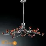 Люстра IDL Dado 371/6S orange red