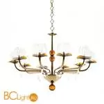 Люстра IDL Dafne 545/10 brushed bronze tobacco
