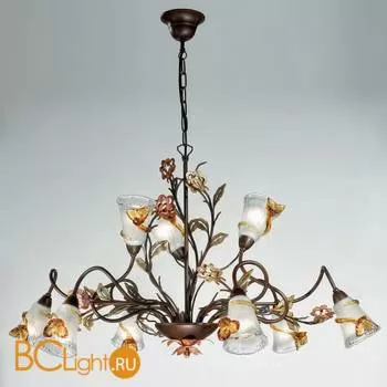 Люстра IDL Dalia 328/6+3 Rosa del deserto V355/96/30