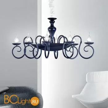 Люстра IDL Deco 461/8OVAL blue