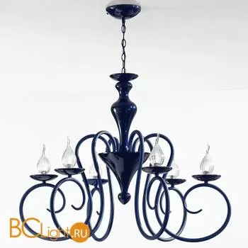 Люстра IDL Deco 461/6 blue