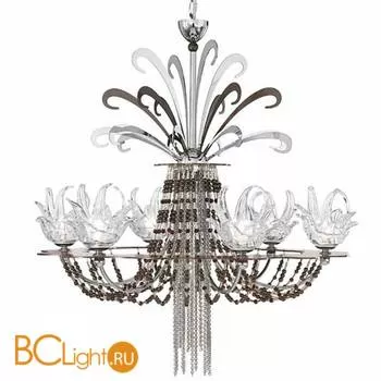 Люстра IDL Exotic 450/6+1 crome chokolate