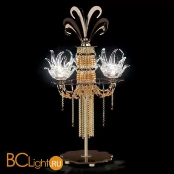 Настольная лампа IDL Exotic 450/3L golden chokolate