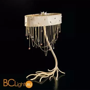 Настольная лампа IDL Heritage 443/2L shiny ivory