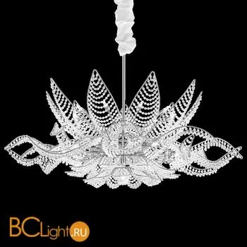 Люстра IDL Ninfea 436/18+1 Chrome / transparent crystals