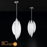 Подвесной светильник IDL Paradise 430/20 Chrome / White Murano Glass - Фото 0