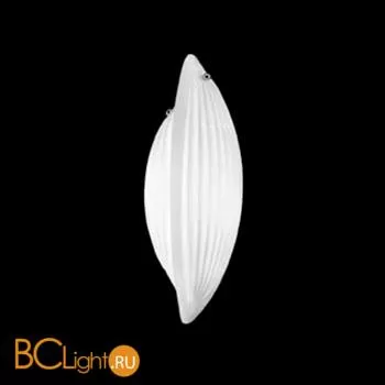 Настенный светильник IDL Paradise 430/2ADX Chrome / white Murano glass