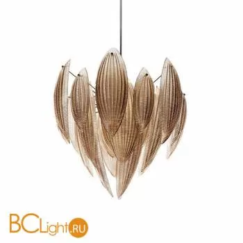 Подвесной светильник IDL Paradise 430/62 Chrome / Bronze Murano glass