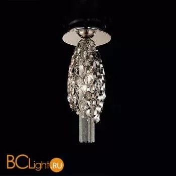 Потолочный светильник IDL Chrysalis 48/3PF pure steel with satin nickel chains
