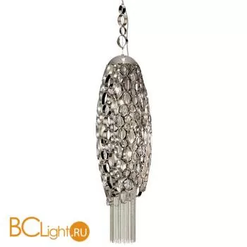 Подвесной светильник IDL Chrysalis 448/8 pure steel with satin nickel chains