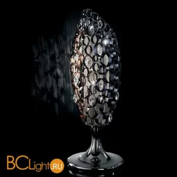 Настольная лампа IDL Chrysalis 448/5L black nickel with satin nickel chains