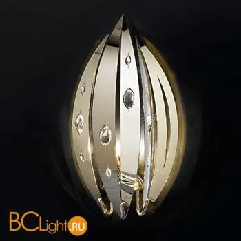 Настенный светильник IDL Crystal Palm 470/2A light gold