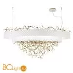 Подвесной светильник IDL Groovy 464/12 velvet white with light gold