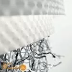 Подвесной светильник IDL Groovy 464/12 velvet white with pure steel - Фото 1