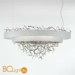 Подвесной светильник IDL Groovy 464/12 velvet white with pure steel