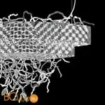 Подвесной светильник IDL Groovy 464/6 pure steel - Фото 0