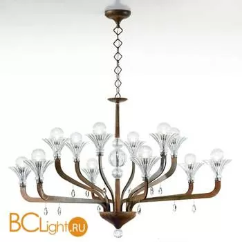 Люстра IDL Supreme 472/6+6 Rusty