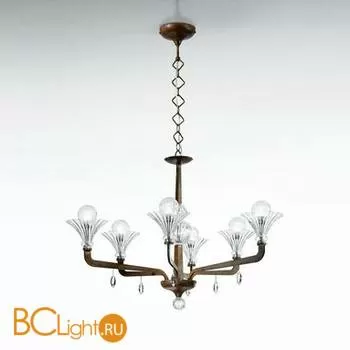 Люстра IDL Supreme 472/3+3 Rusty