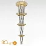 Потолочный светильник IDL Elite 596/28+3 light gold transparent