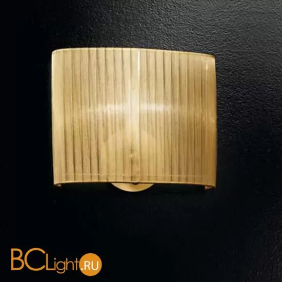 Настенный светильник IDL Fashion 9027/1AP Gold ambra