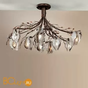 Потолочная люстра IDL Flora 213/6+3PF Narvalo grey V264/136