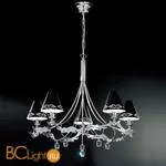 Люстра IDL Fosca 397/5 Chrome Black