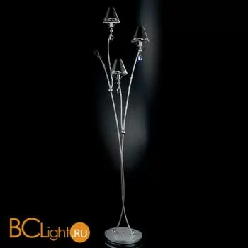 Торшер IDL Fosca 397/3P Chrome Black