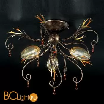 Потолочная люстра IDL Goccia 357/3PF Patagonia V397/193/22