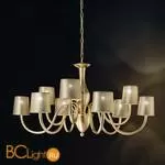 Люстра IDL Grace 530/6+3 brushed gold / gold lame