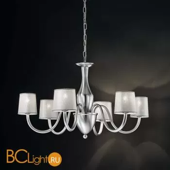 Люстра IDL Grace 530/6 chrome / silver lame