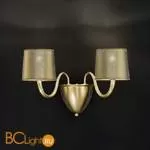 Бра IDL Grace 530/2A brushed gold / gold lame
