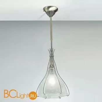 Потолочный светильник IDL Helium 336/1SM SATIN NICKEL + CHROME SATIN WHITE