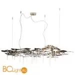 Подвесной светильник IDL Leaves 605/16 black nickel, dark bronze and light gold