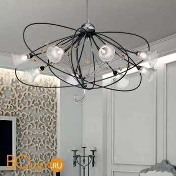 Люстра IDL Luce da Vivere artesia 420/8 Transparent Amber
