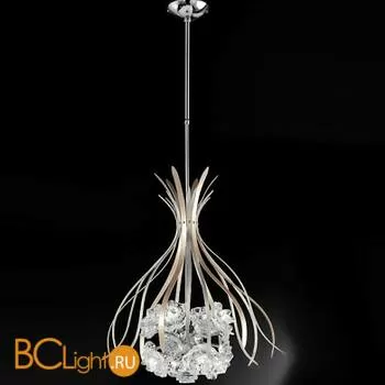 Подвесной светильник IDL Bouquet 426/8 Bronze Chrome Transp