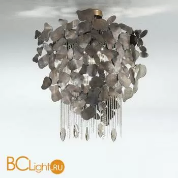 Потолочный светильник IDL Corten 468/1PFLED brown corten with light gold chains