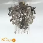 Потолочный светильник IDL Corten 468/1PFLED brown corten with light gold chains