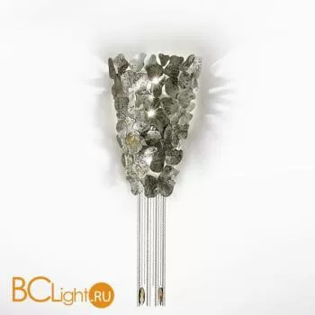 Настенный светильник IDL Corten 469/3AG silver corten with chrom