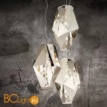 Подвесной светильник IDL Crystal Rock 476/4 Pure Steel