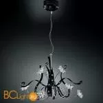 Люстра IDL Girasole 374/6+3 CHROME + BLACK